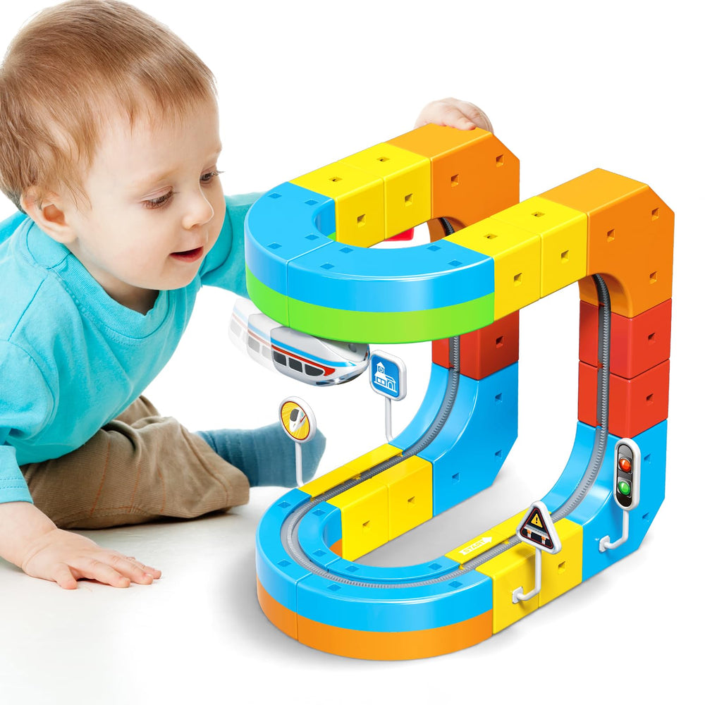 CalfQueen KlickRail ideal gift for ages 3-8 promoting creative play