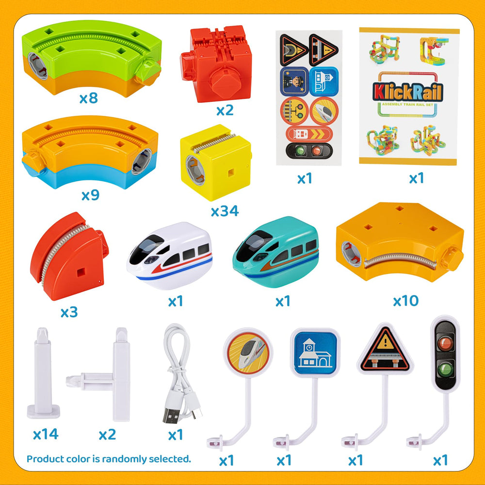 CalfQueen KlickRail STEM-learning benefits through spatial reasoning and design challenges.