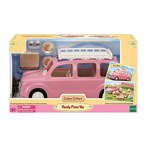 Calico Critters Family Picnic Van arrives ready for playtime.
