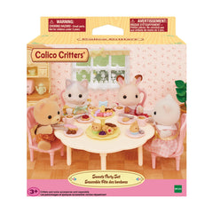 Calico Critters Sweets Party Set cake stand display for treats showcase
