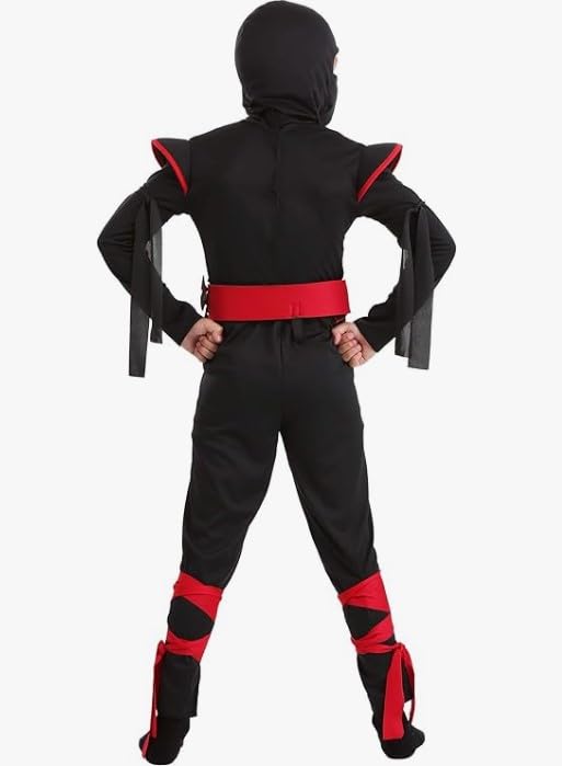 California Costumes stealth ninja belt with foam stars highlights flexible costume props