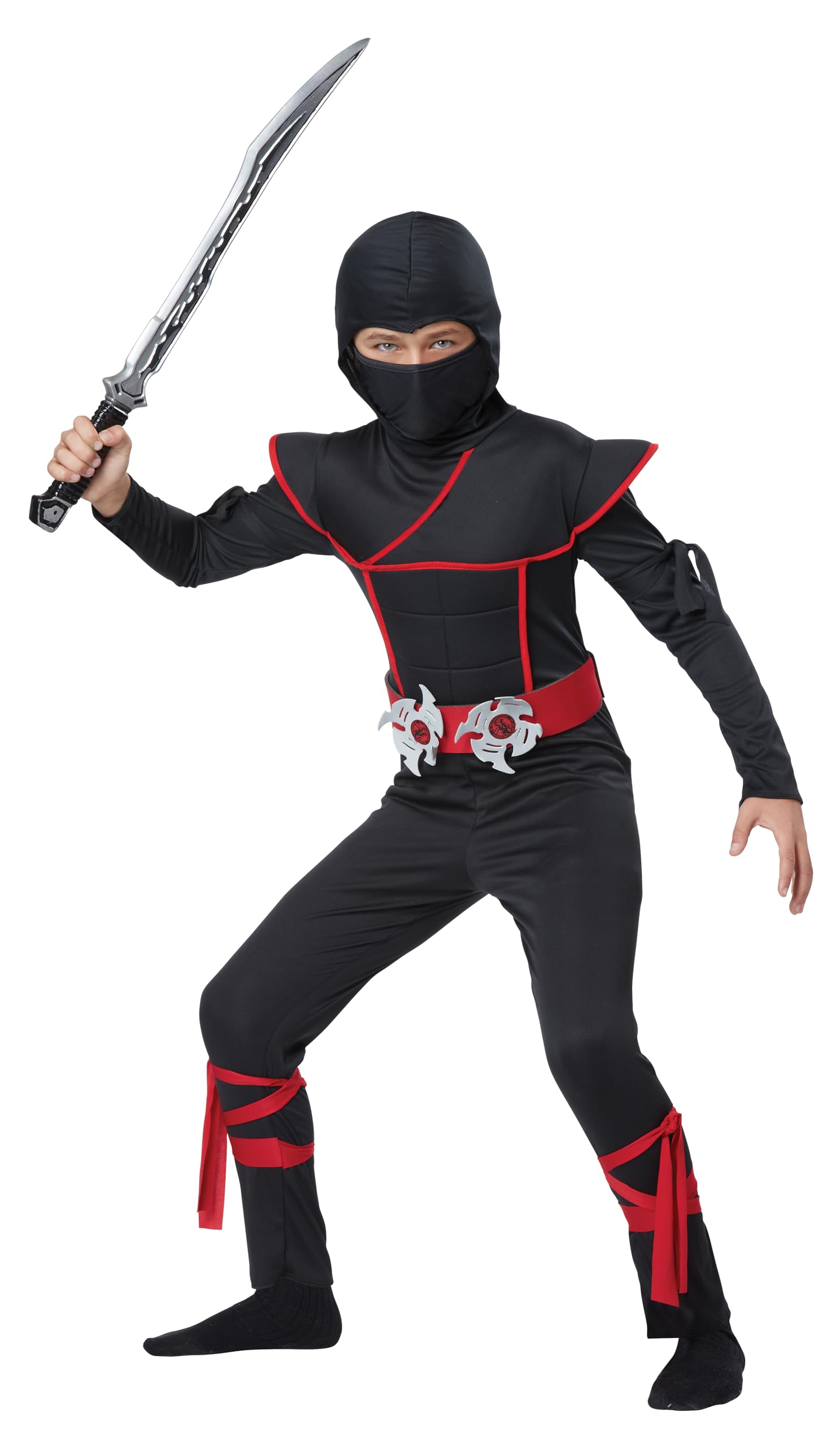 California Costumes stealth ninja face mask provides secure, breathable disguise for playtime