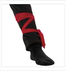California Costumes stealth ninja leg ties help complete the secure look for kids