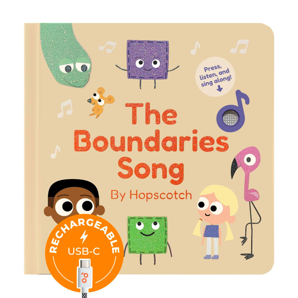 Cali's Books The Boundaries Song Hopscotch cover invites toddlers to sing along
