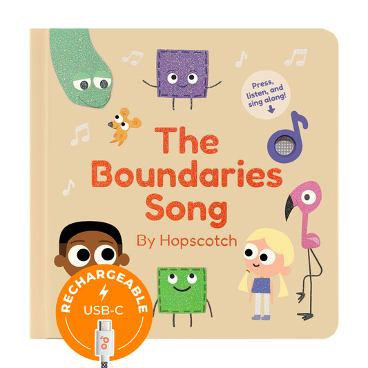 Cali's Books The Boundaries Song Hopscotch cover invites toddlers to sing along
