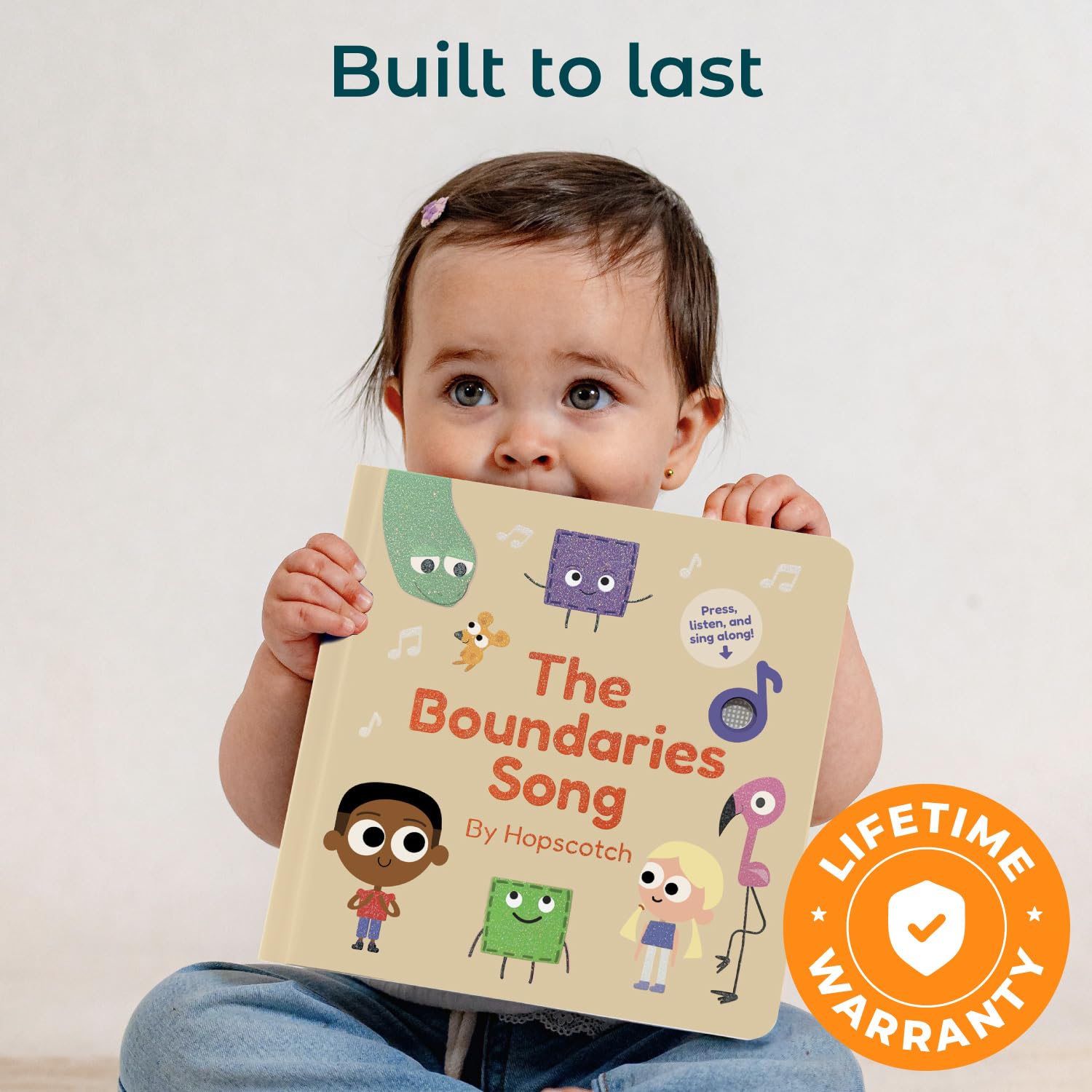 Cali's Books Boundaries Song Hopscotch travel-friendly edition for car trips and quiet time
