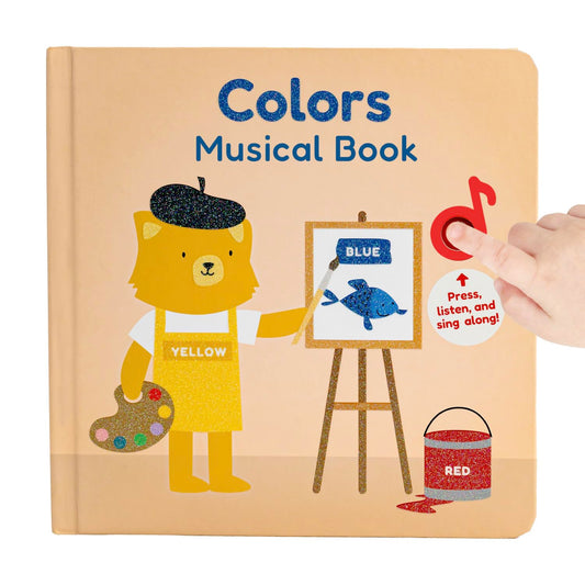 Cali's Books Colors Book for Toddlers cover features vibrant art that sparks curiosity.