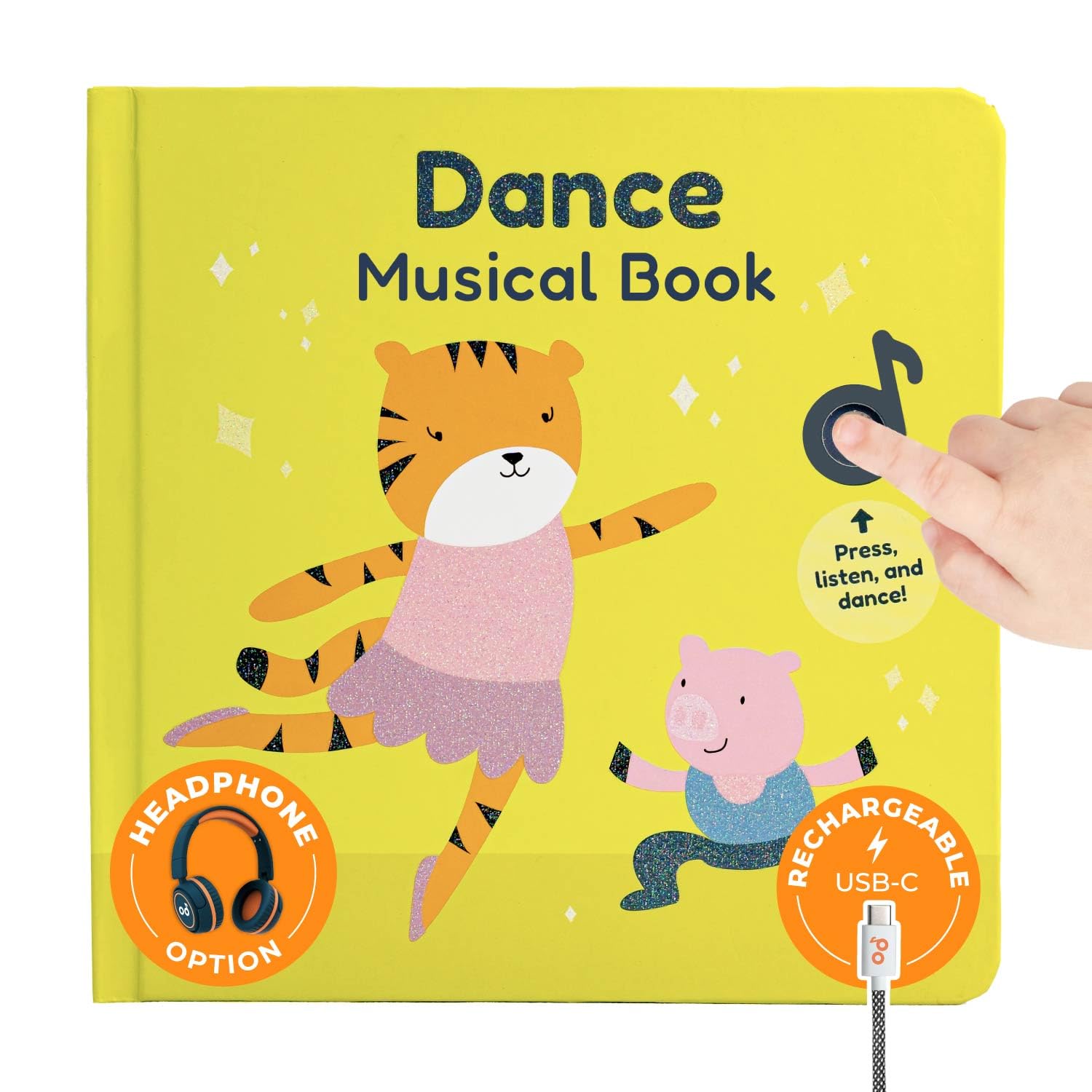 Cali's Books Dance to Classical Music Book cover showing vibrant art to spark toddlers' curiosity.