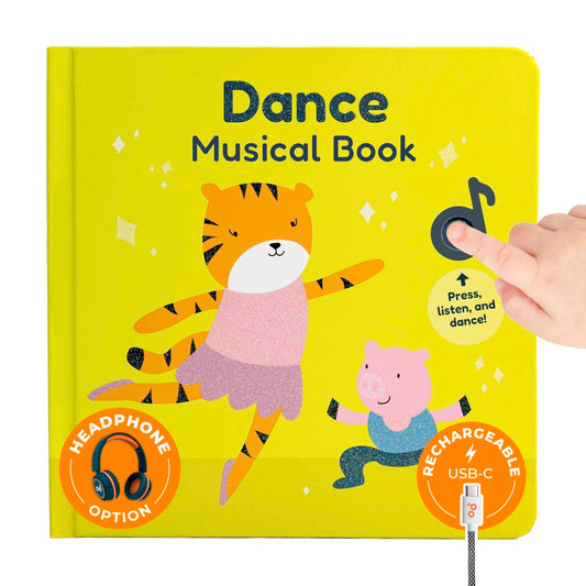 Cali's Books Dance to Classical Music Book cover showing vibrant art to spark toddlers' curiosity.