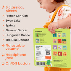Cali's Books Dance singing toy invites singing and sensory delight.