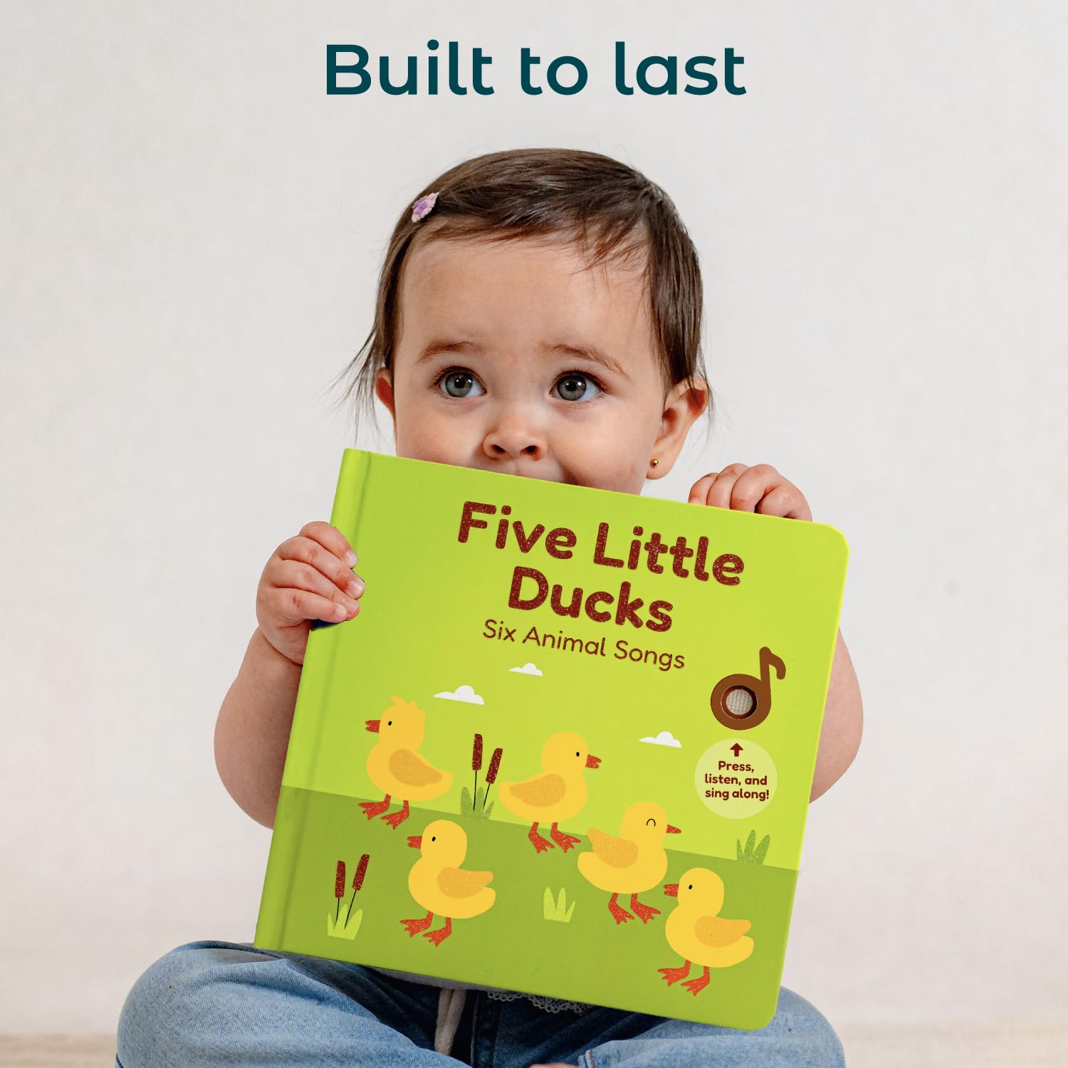 Cali's Books Five Little Ducks battery included for immediate use and hassle-free setup.
