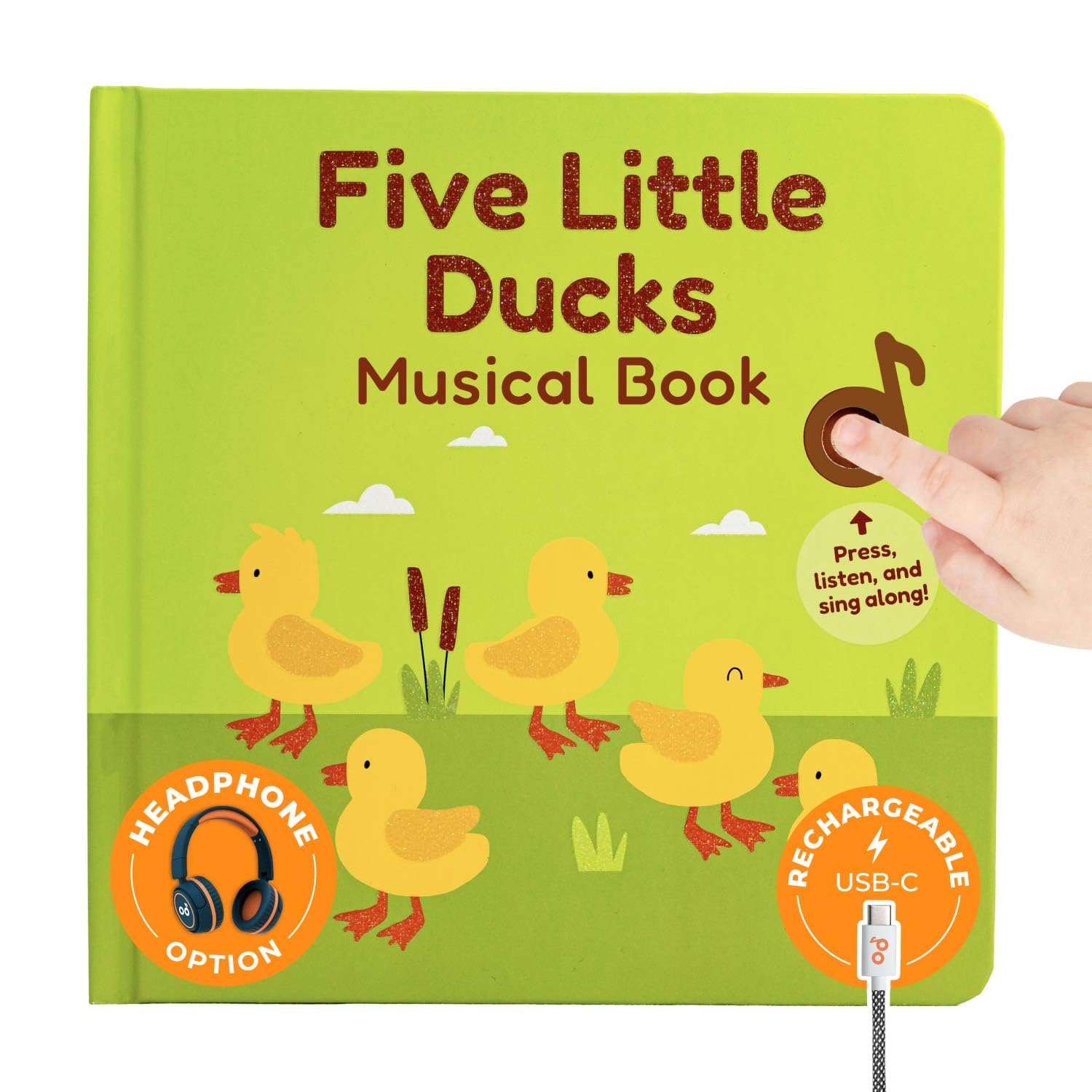 Cali's Books Five Little Ducks book cover invites early learning and play.