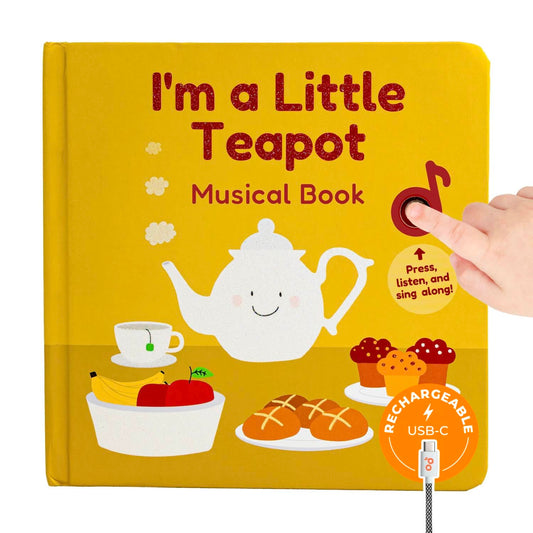 Cali's Books I'm a Little Teapot cover inviting early musical play.