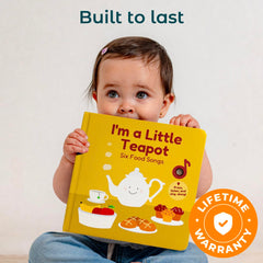 Cali's Books I'm a Little Teapot durable construction stands up to rough toddler play.