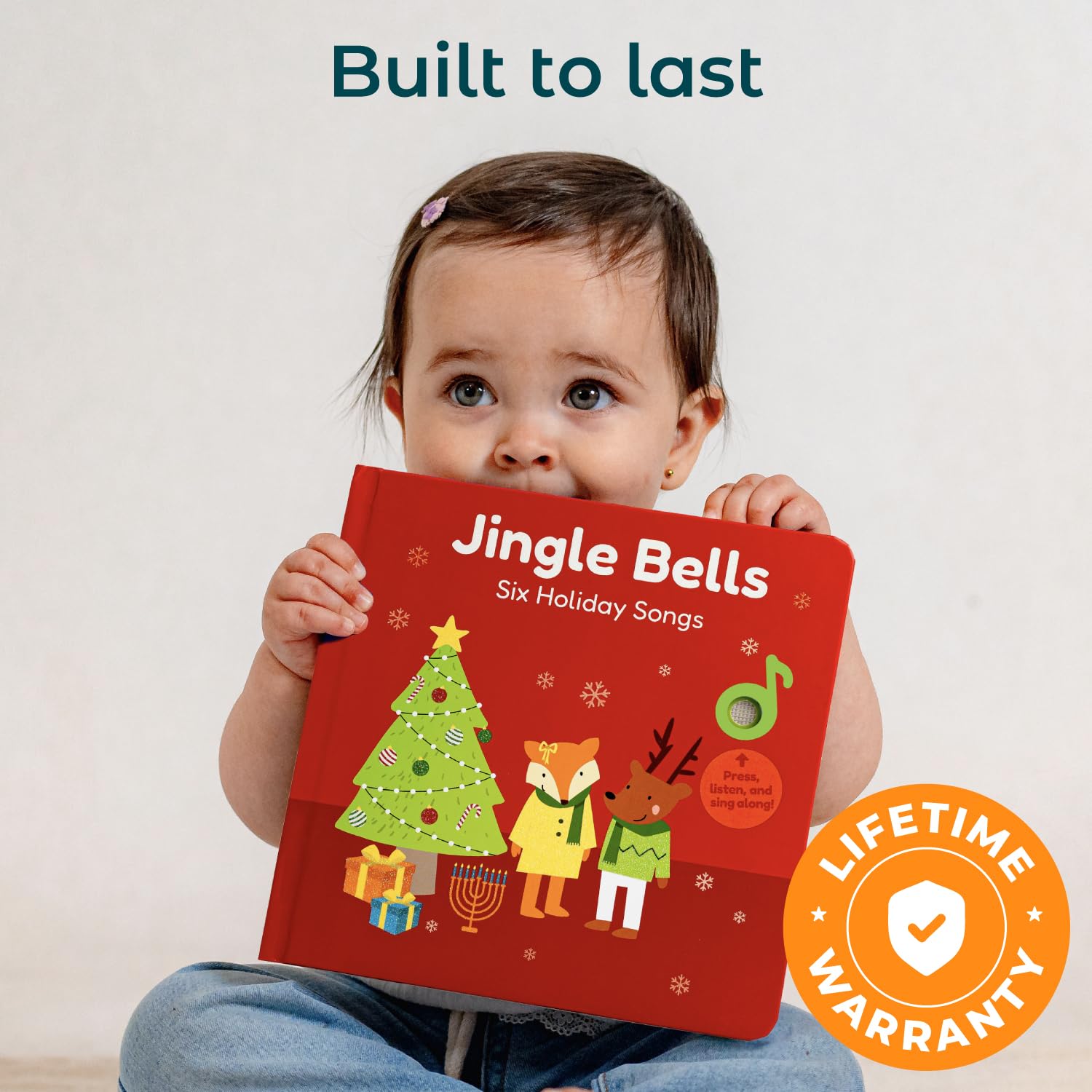 Cali's Books Jingle Bells gift-ready packaging for holiday gifting.
