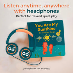 Cali's Books You Are My Sunshine lyrics on each page encourage singing along.