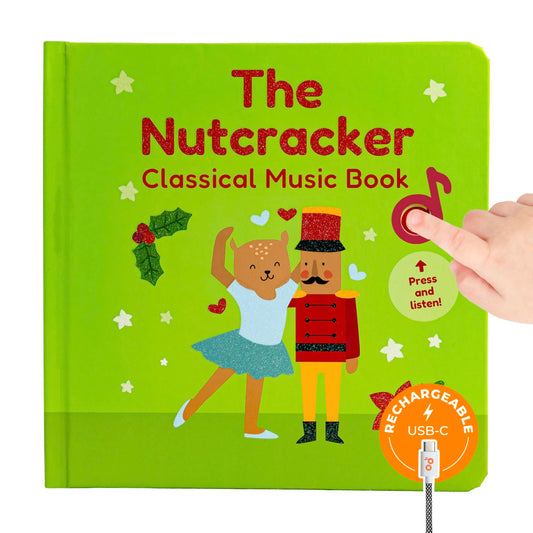 Cali's Books Nutcracker sound book with interactive buttons for early learning