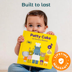Patty Cake travels well for routines, trips, and quiet time.