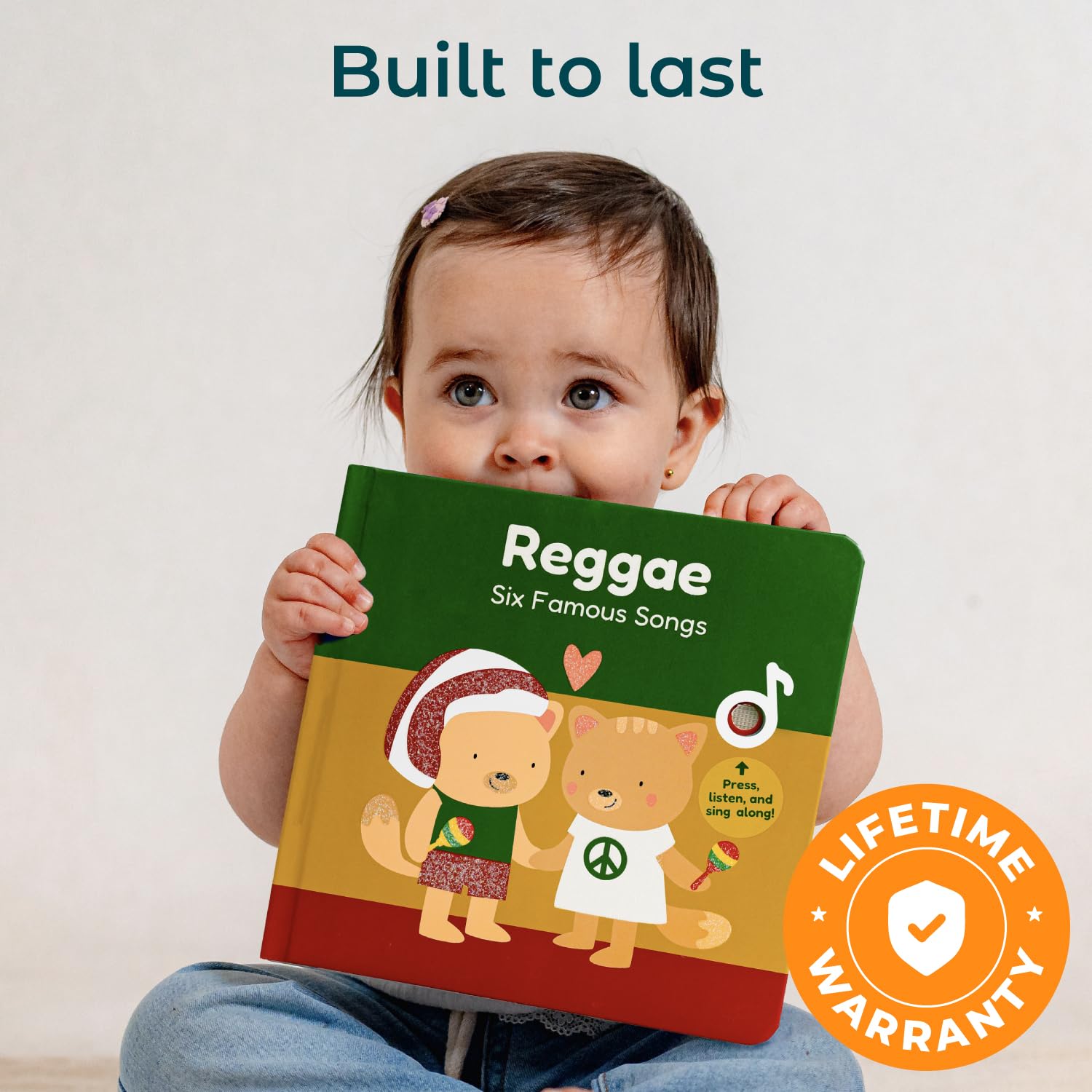 Cali's Books Reggae Musical Book gift-ready packaging makes gifting easy