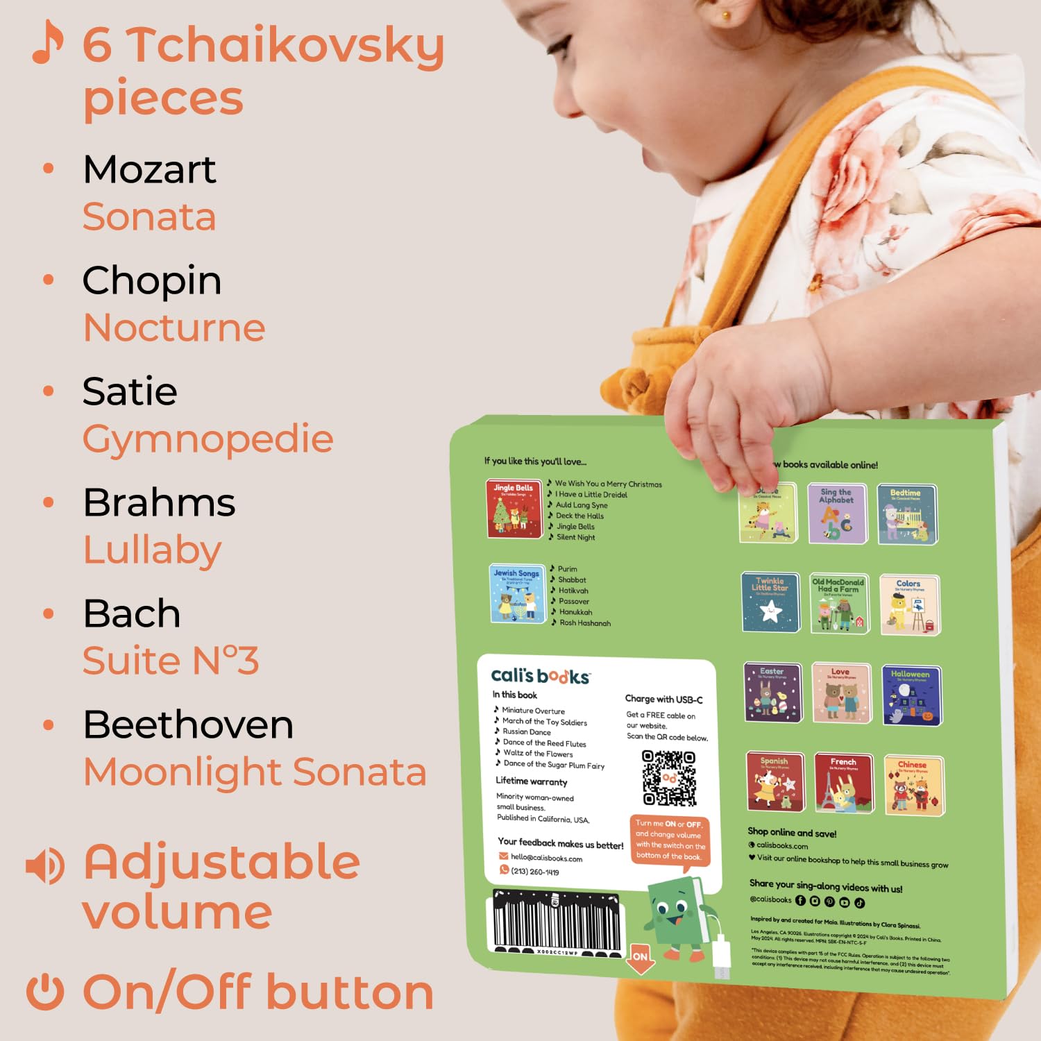 Cali's Books sturdy toddler book built for daily use