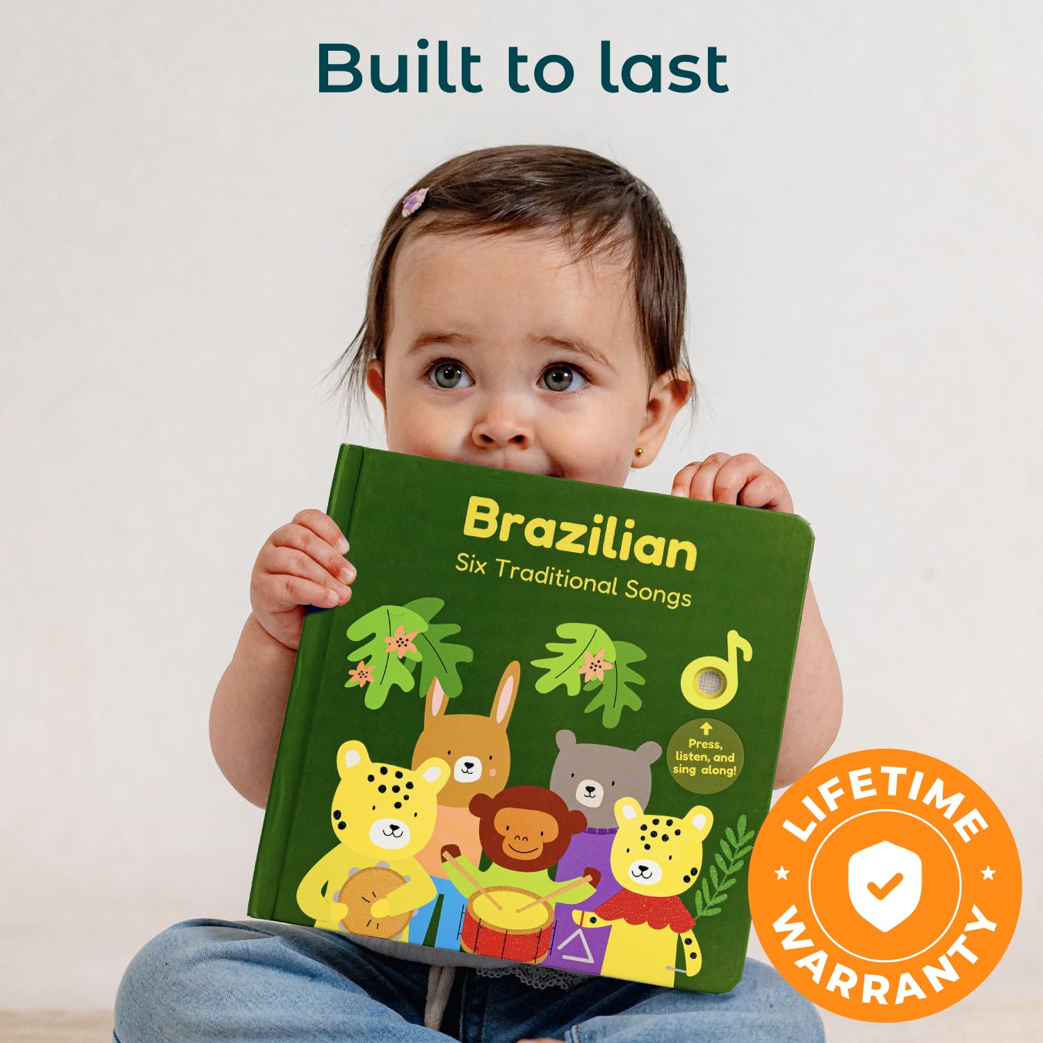 Cali's Books USB-C rechargeable toy for continuous play.