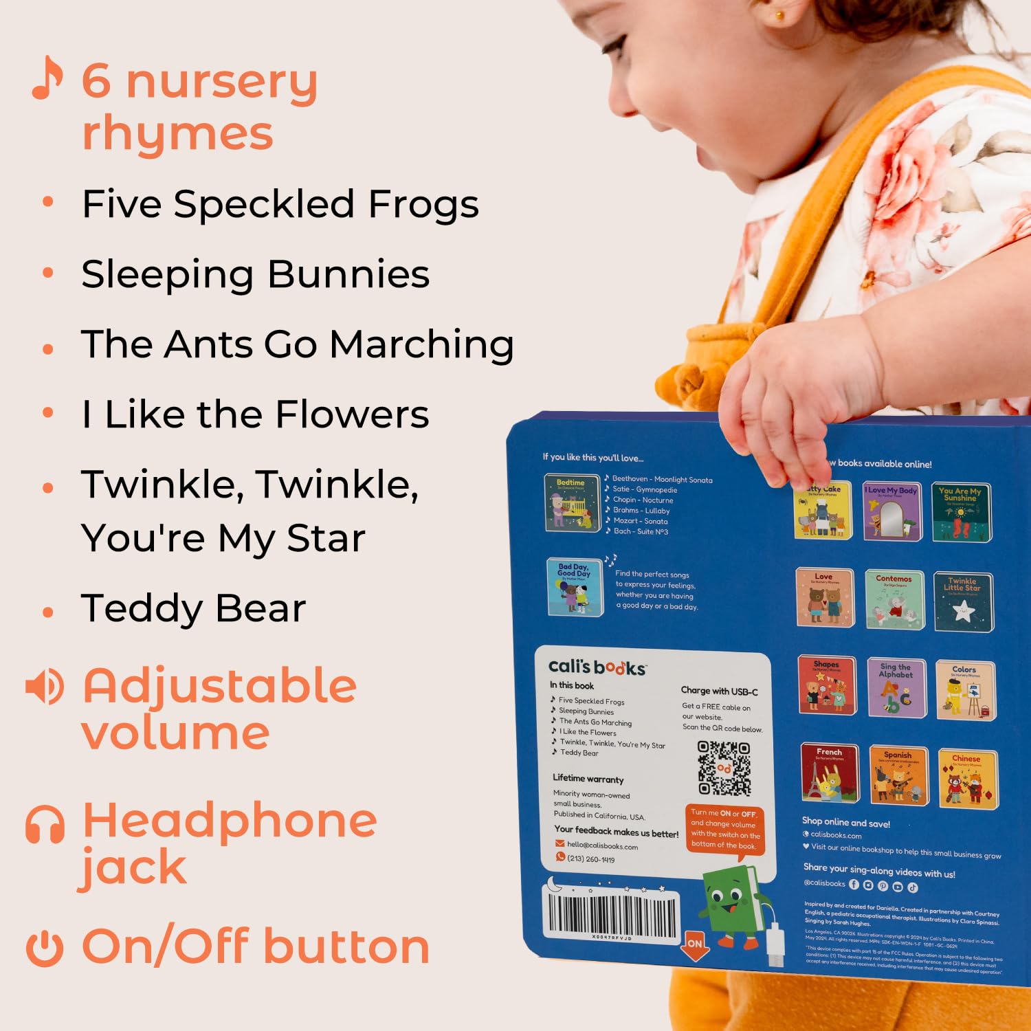 Cali’s Books Wind Down gift-ready packaging ideal for baby showers and birthdays