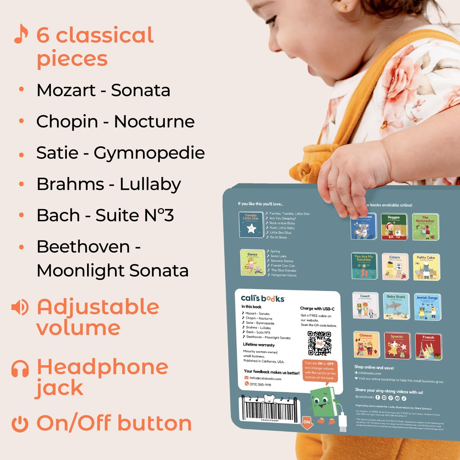 Cali's Books gift-ready packaging, a thoughtful present for little learners.