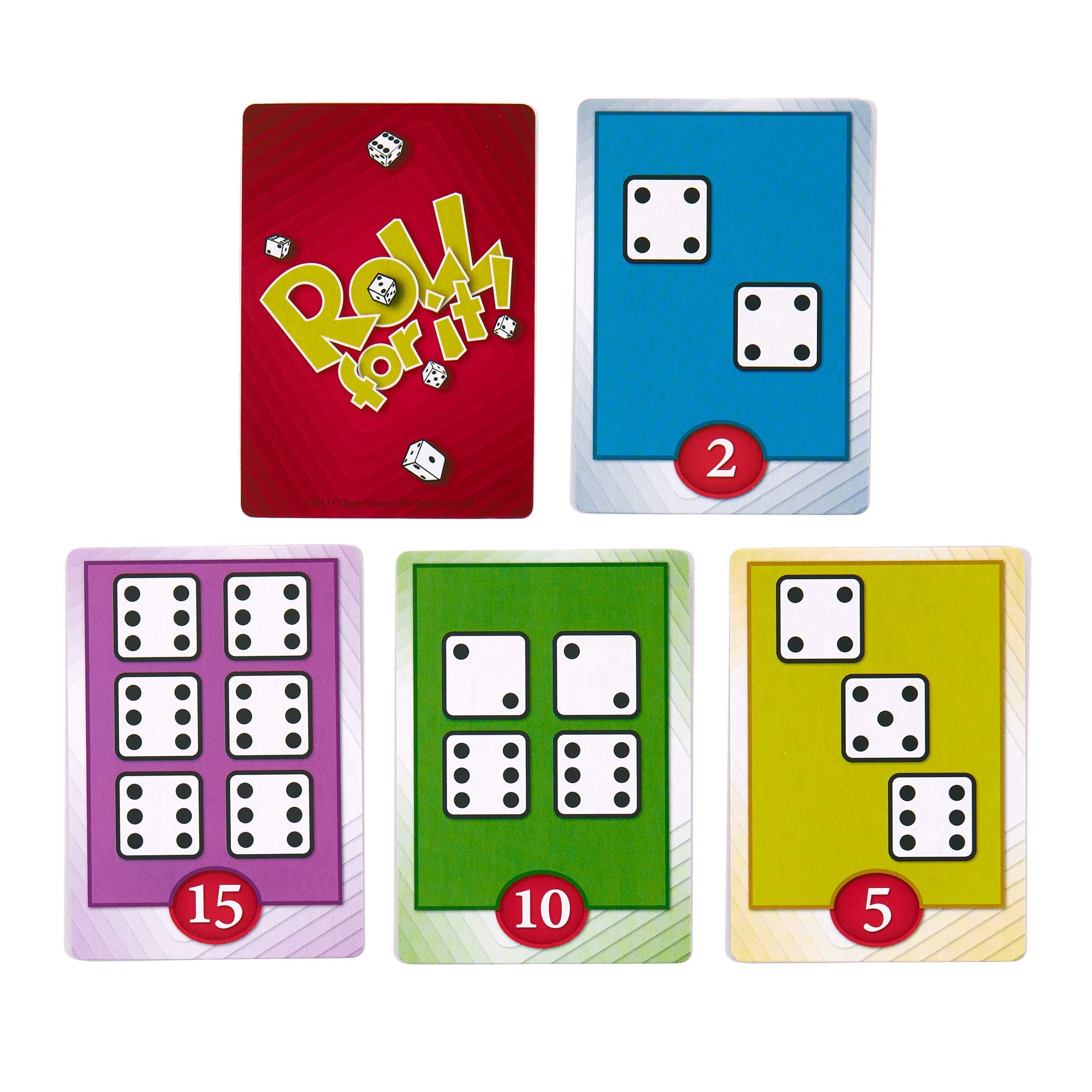 Calliope Roll for It! fast-paced game-night ready for families and friends.