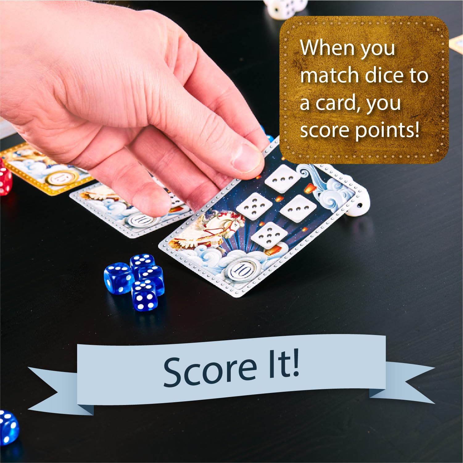 Calliope Roll for It! gameplay action shows fast turns and suspense.