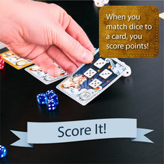 Calliope Roll for It! gameplay action shows fast turns and suspense.