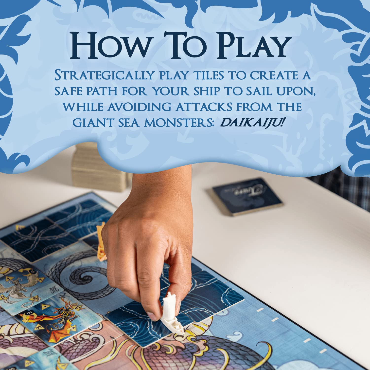 Calliope Tsuro of the Seas Daikaiju figure adds thrilling sea threats.