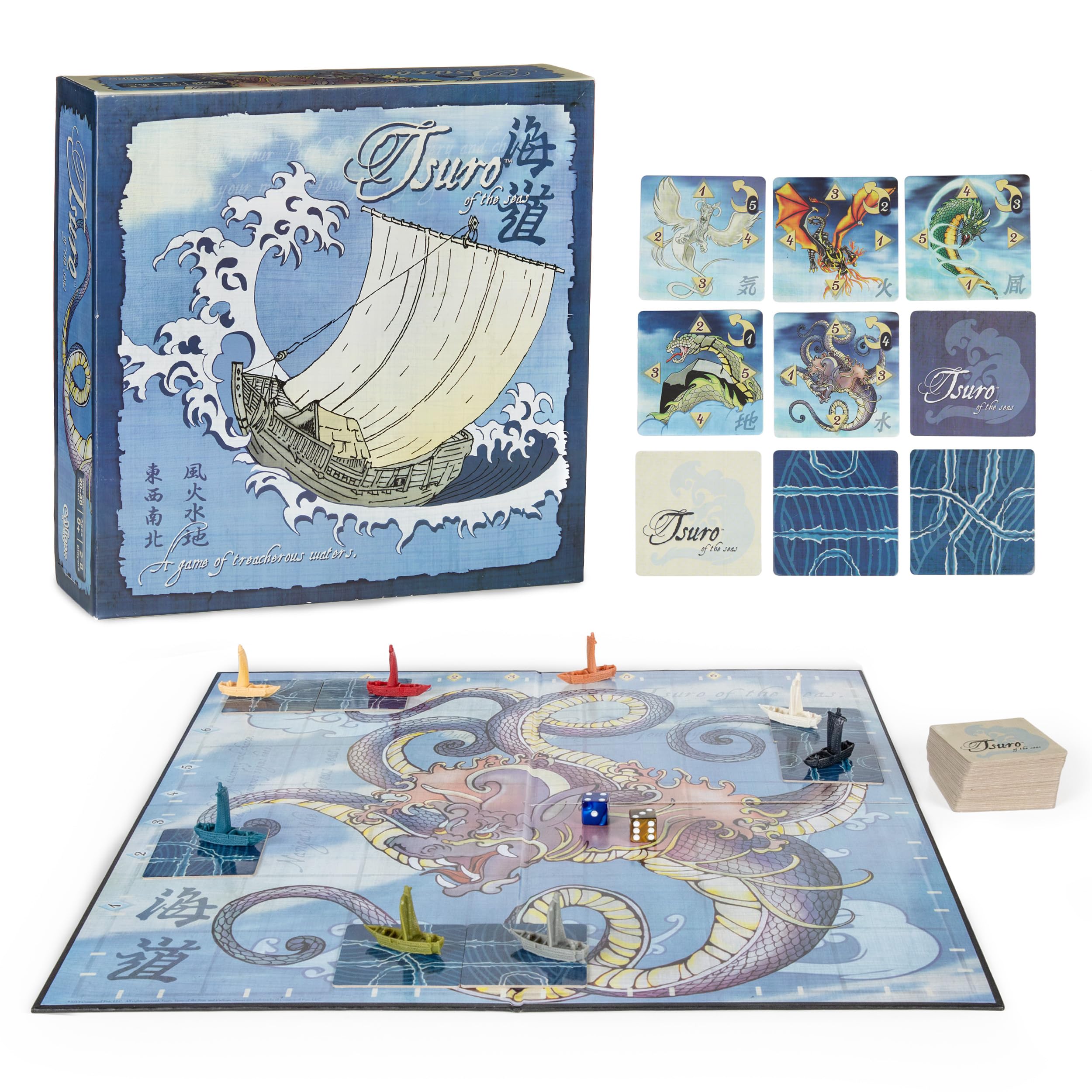Calliope Tsuro of the Seas wake tiles mapped for strategic path planning.