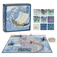 Calliope Tsuro of the Seas wake tiles mapped for strategic path planning.