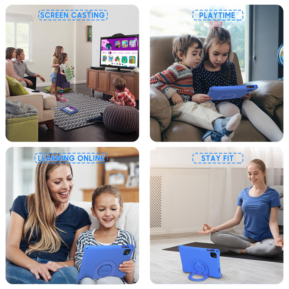 Callsky-Kids tablet with Google Play and Kids Space for safe learning