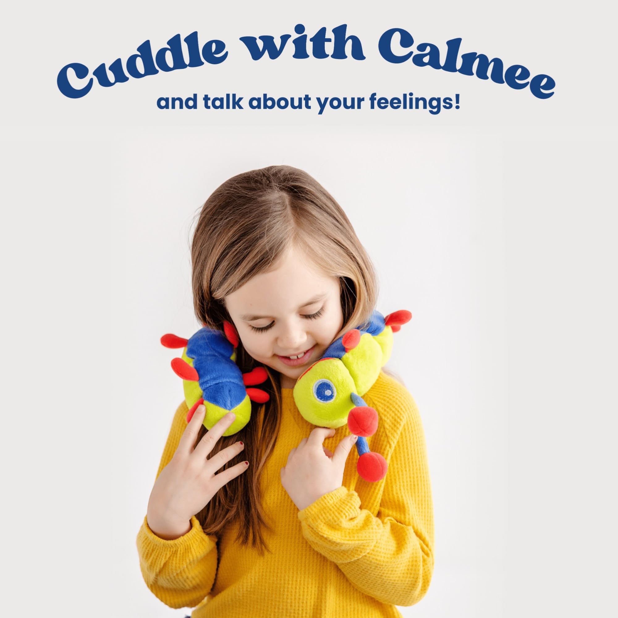 Calm Caterpillar Calmee used in a SEL classroom setting.
