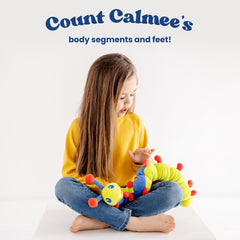 Close-up of Calmee's fabric highlighting durability and machine-washable design.