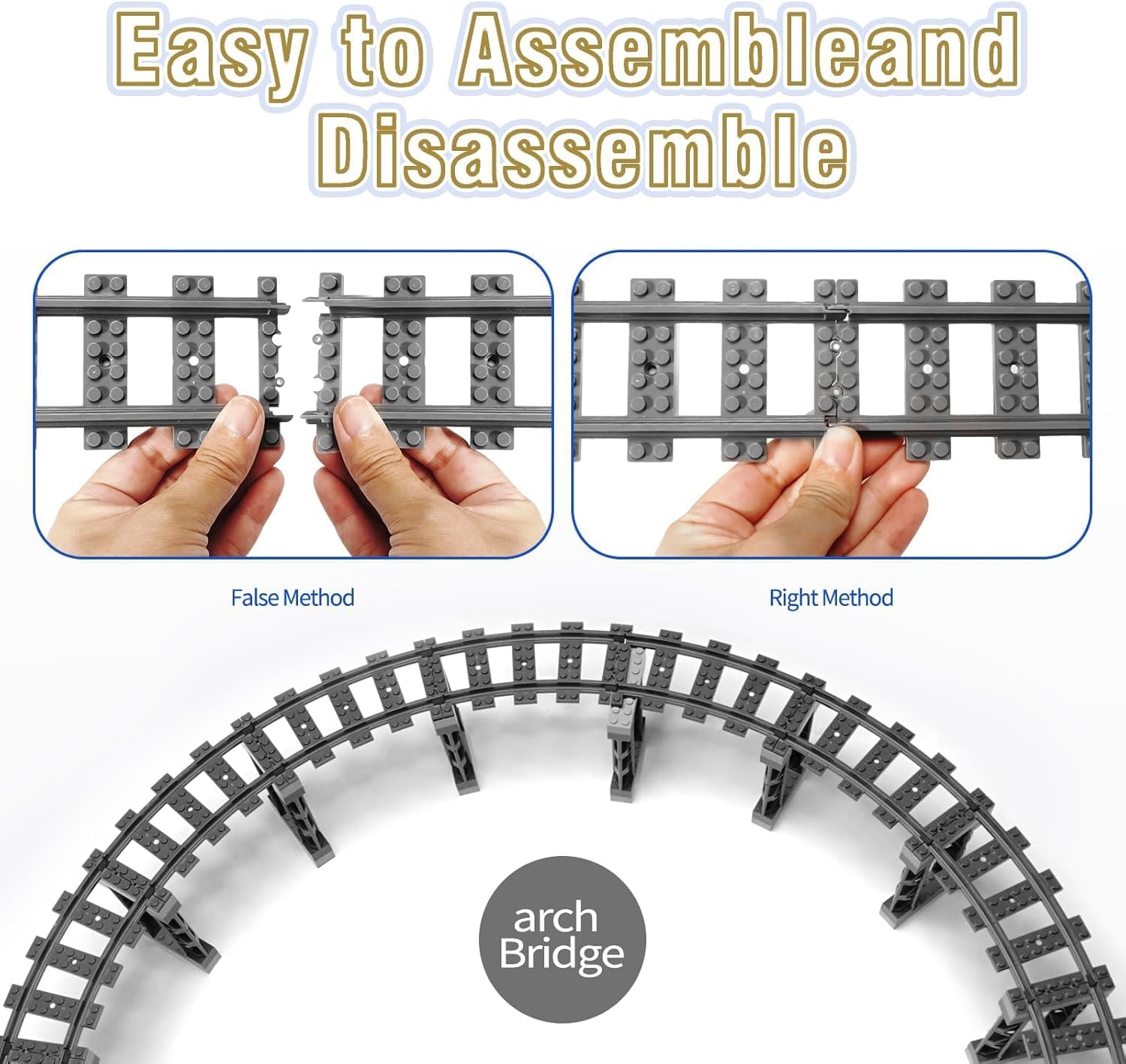 CALMDR compatible block set enables easy cross-brand building.