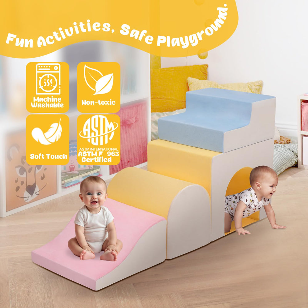 Camelus blocks texture close-up conveys soft touch and kid-friendly material