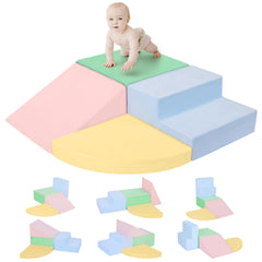 Camelus foam baby climbing blocks for indoor play, supporting balance and coordination