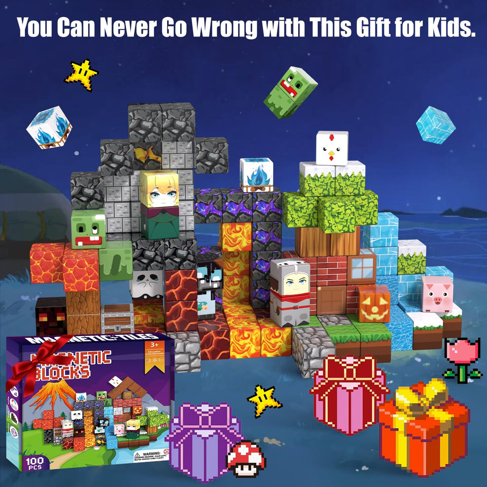 Cameparck Magnetic Blocks gift-ready packaging ideal for gifting learning joy