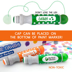 Cameron Frank Dauber Dawgs yellow dot marker with washable ink