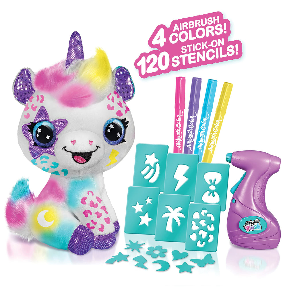 Canal Toys Battery powered airbrush operation enables smooth color transitions on fabric