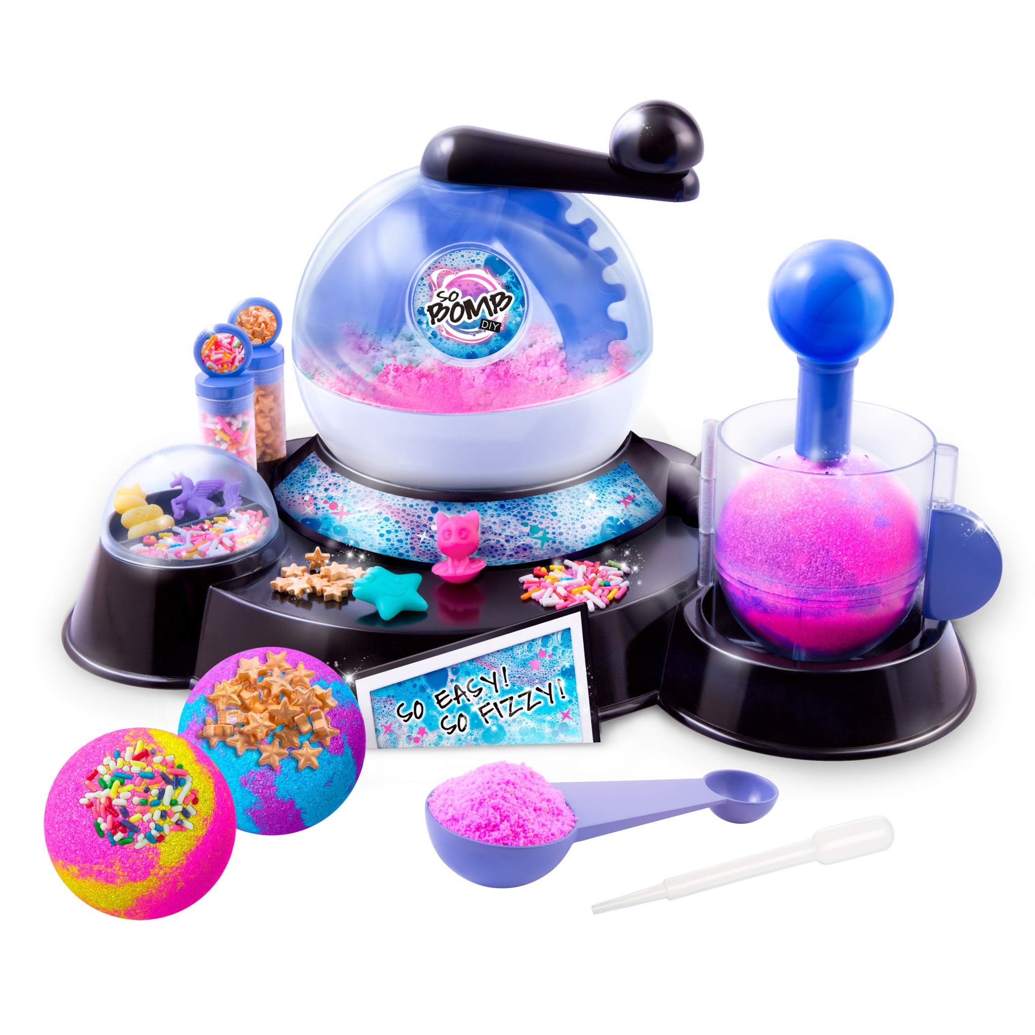 Canal Toys So Bomb DIY citric acid packs create lively bubbles