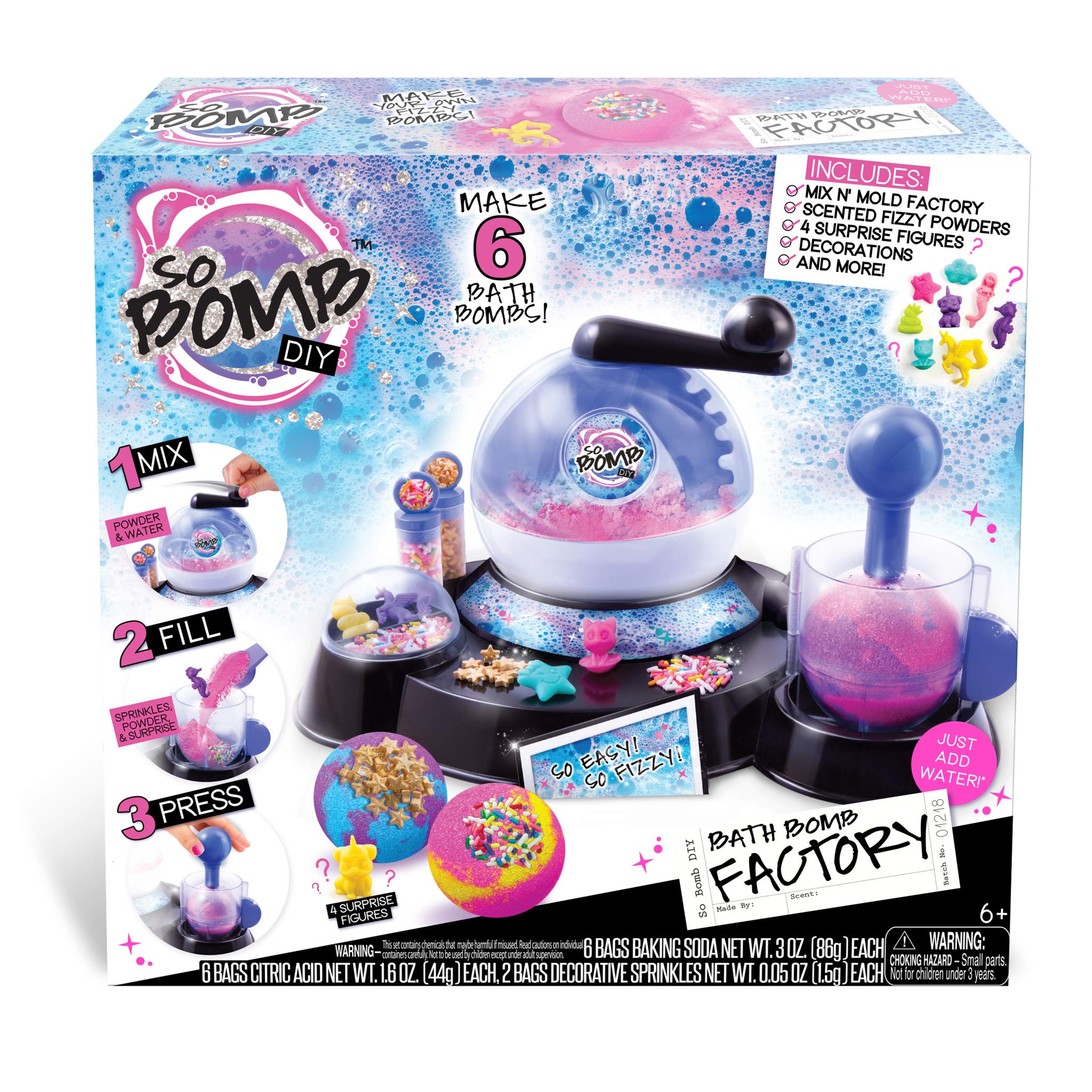 Canal Toys So Bomb DIY workstation for colorful bath bomb crafting