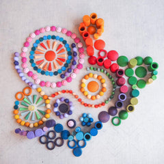 Candywood natural woods pine beech lotus for durable, eco-friendly play