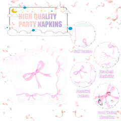 CANREVEL Bow party set packaging keeps everything organized and ready for guests.