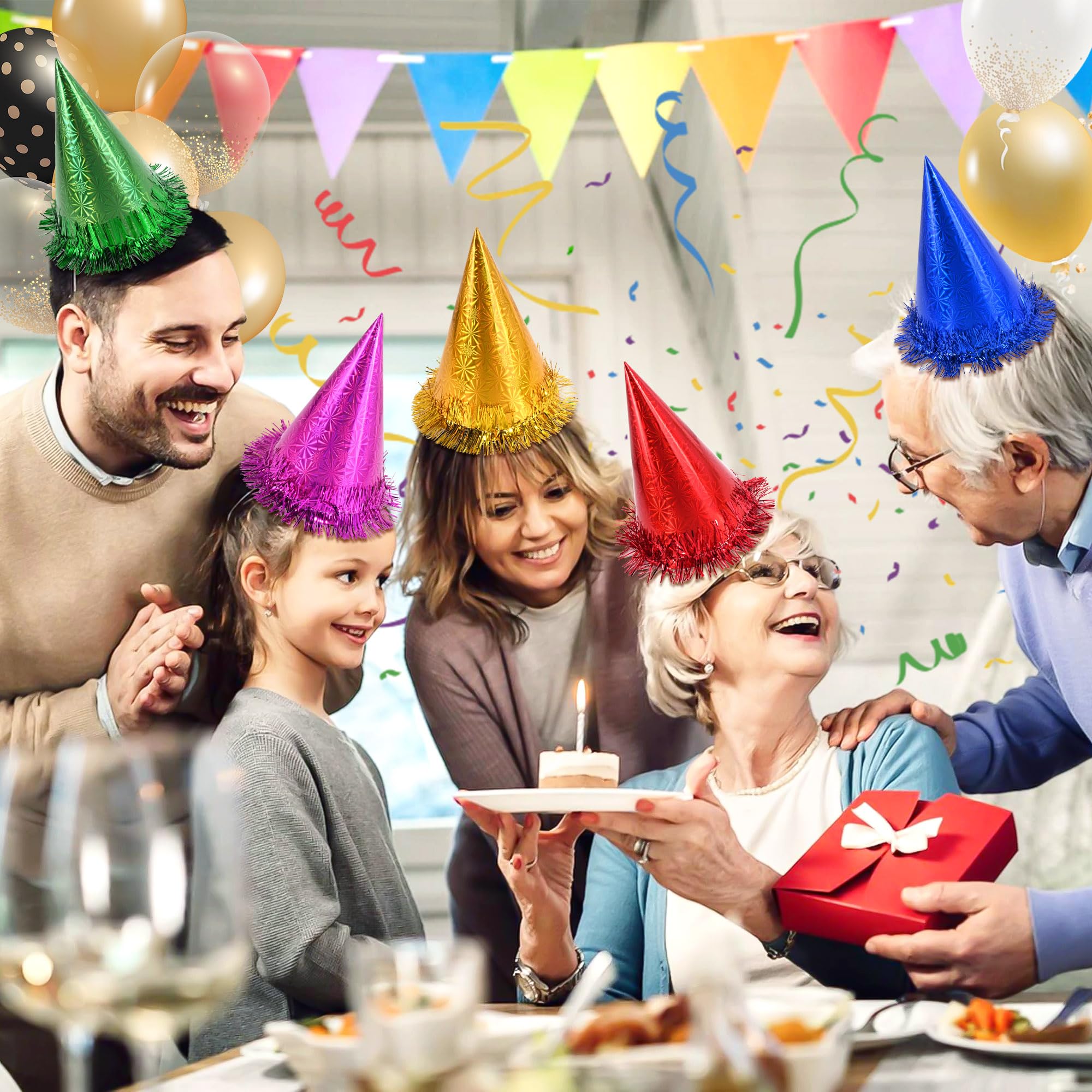 CANREVEL holographic hats assembly shown in instructional video for easy wear.