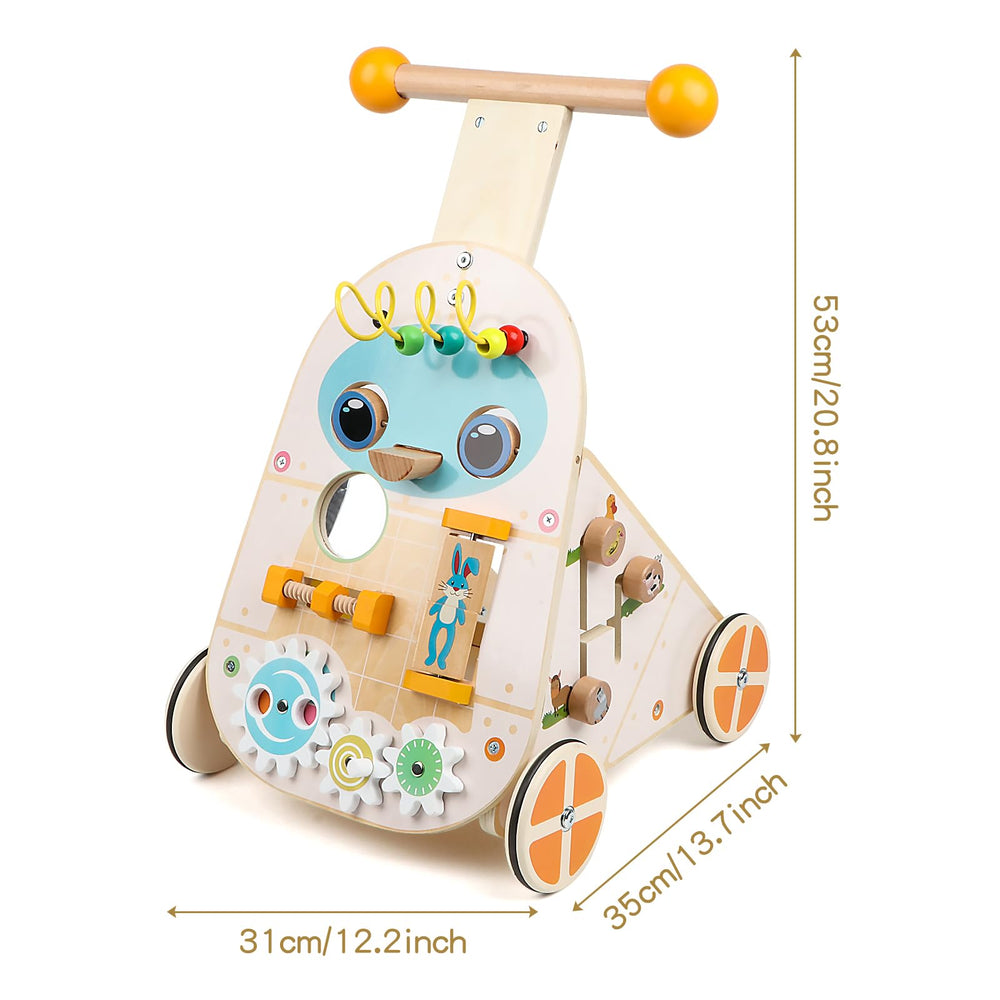 Canuan wooden baby walker gift ready design for toddlers 1 3 years