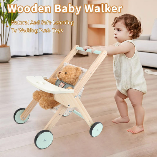 Canuan push walker for walking practice supports toddlers learning balance