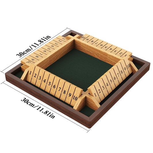 CANYAVE Shut The Box dice in action during quick math play